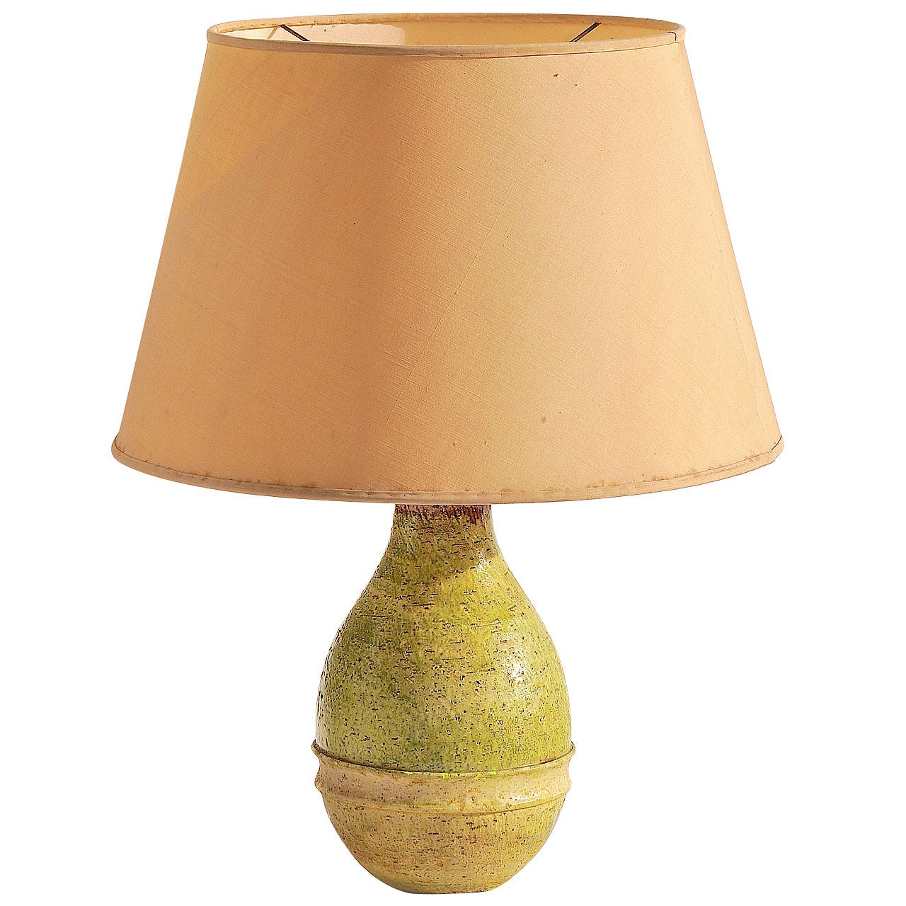 Glazed Ceramic Lamp by Marcello Fantoni
