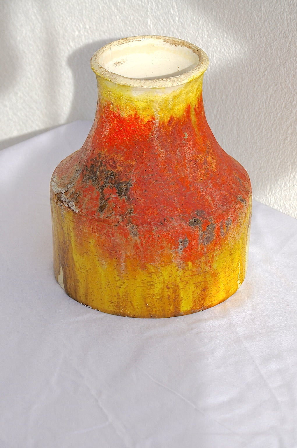 Stoneware Glazed Vase by Marcello Fantoni