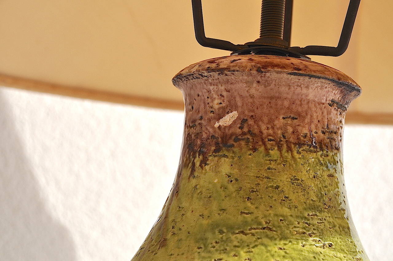 Glazed Ceramic Lamp by Marcello Fantoni 4