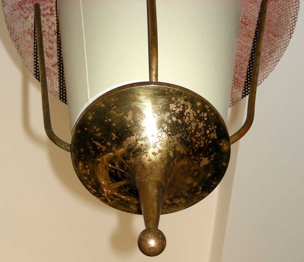 Mid-20th Century A celling lamp in the manner of MATHIEU MATEGOT