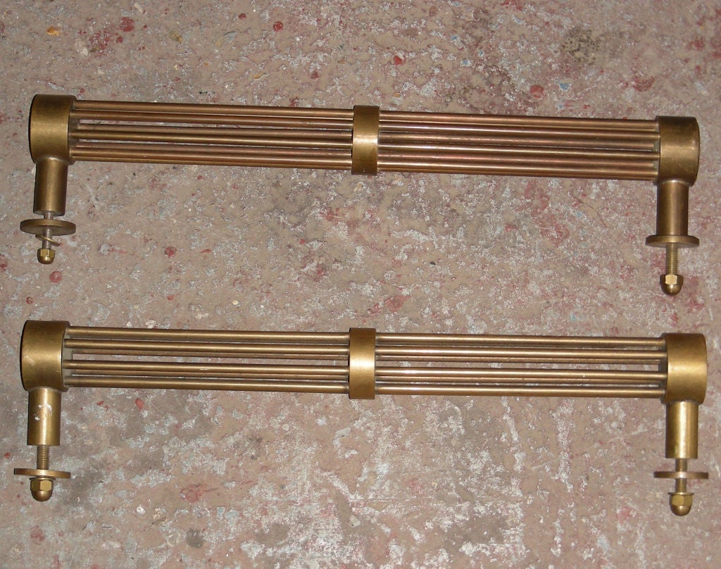 A pair of door handles
