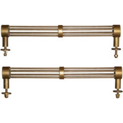 A pair of door handles