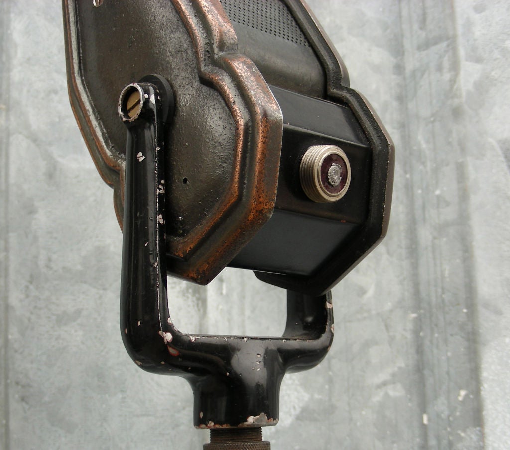 Metal A 1950 Microphone