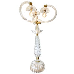 Art Deco table lamp by Ercole Barovier