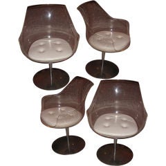 A set of "champagne" chairs