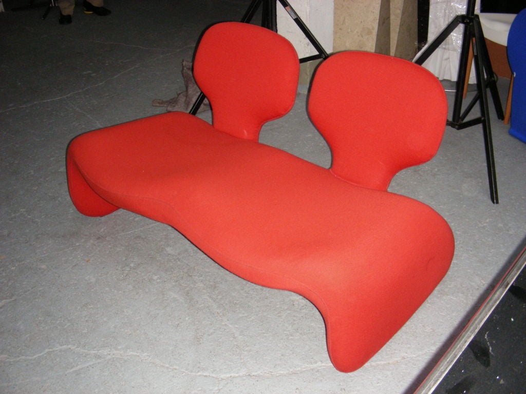 Late 20th Century Djinn sofa by Olivier Mourgue