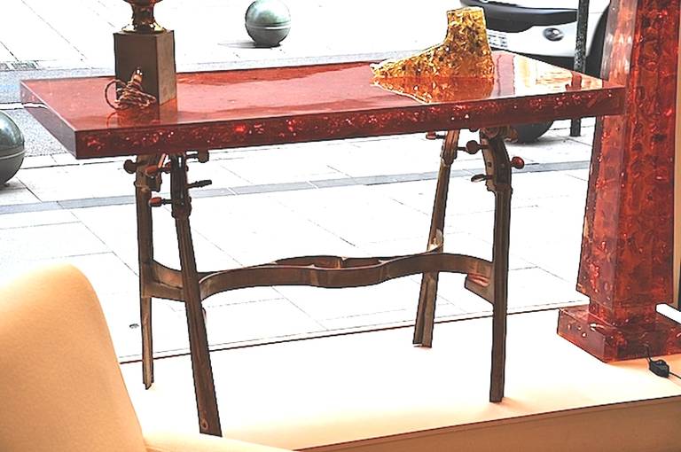 Console or Desk in the Manner of Arman