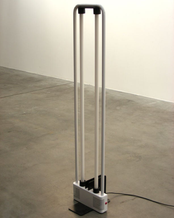 Metal Floor lamp by Gian Nicola Gigante for Zerbetto