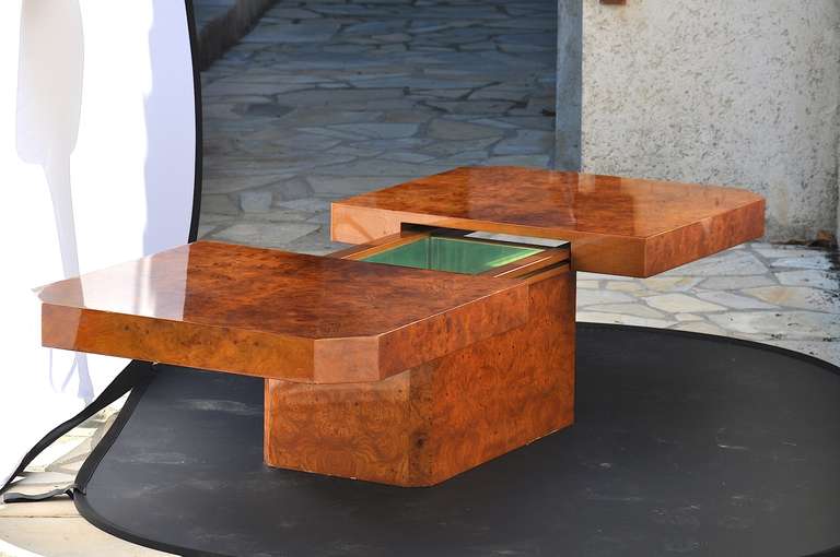 Low table in the style of willy Rizzo