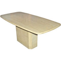 Travertine Table