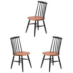 Set of 3 three Chairs By Ilmari Tapiovaara