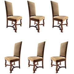 Set of chairs by Jean Charles Moreux