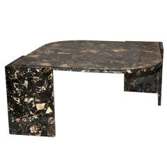 Marble Coffee Table in the manner of ettore sottsass