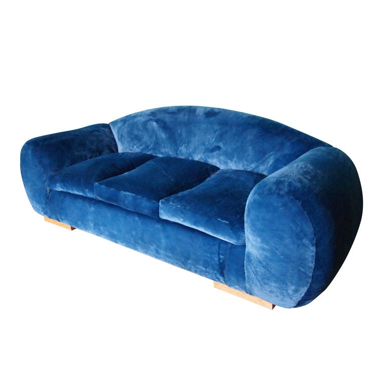 A Three Seat Sofa After A Model Of Jean Royere