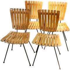 A Set Of Four Chairs By Umanoff