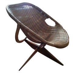 Cane  French Armchair N The Manner Of Joseph AndrÉ Motte