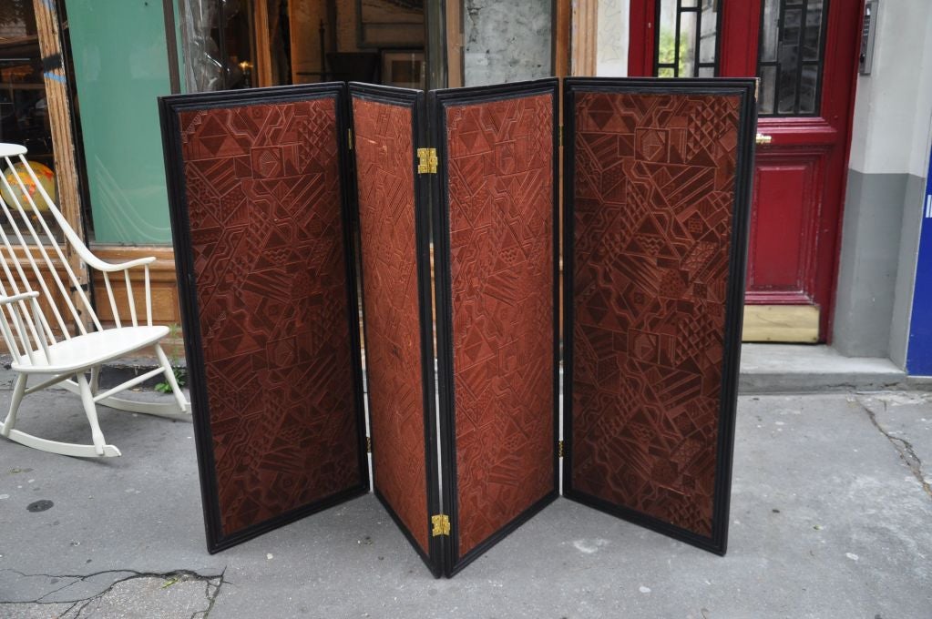 Pair Of Art Deco Screens
