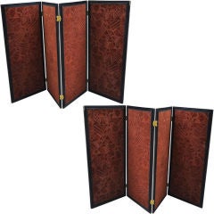 Pair Of Art Deco Screens