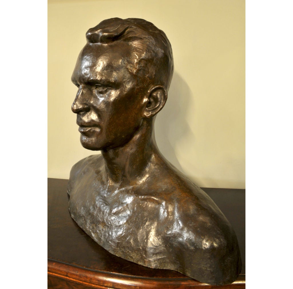 Signed Bronze Sculpture at 1stdibs