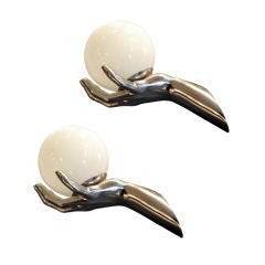 Pair Of Handle Sconces