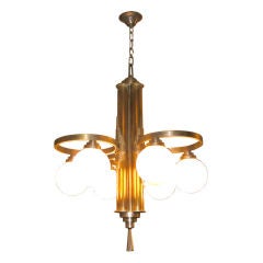A French Art Deco Chandelier