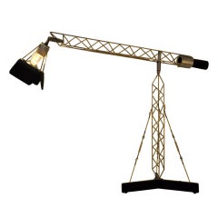 Crane lamp by Curtis Jere