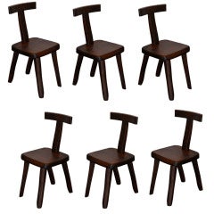 Set of 6 Chairs By Olavi Hanninen