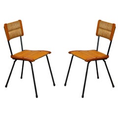 Pair Of Chair Atributed To  Roger Landault