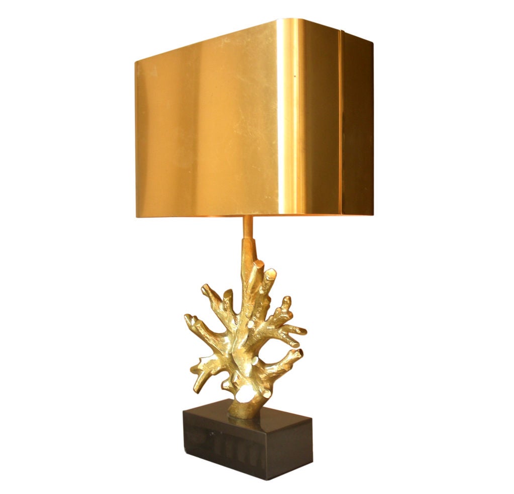 Maisons Charles "Coral" Bronze Lamp