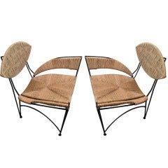 Vintage BANANA PAIR OF CHAIRS BY TOM DIXON