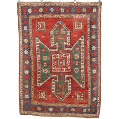 Kazak Eagle Carpet Antique