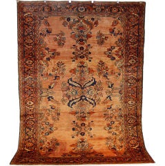 Vintage Lilihan Sarouk Carpet