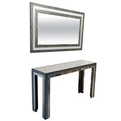 Mirrored Console Table