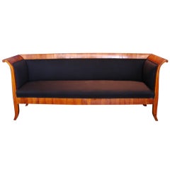 Antique Elegant Early 19th Century Biedermeier Sofa
