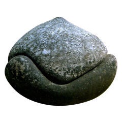 Ceramic Rock-Form Sculpture by Kenji Gomi
