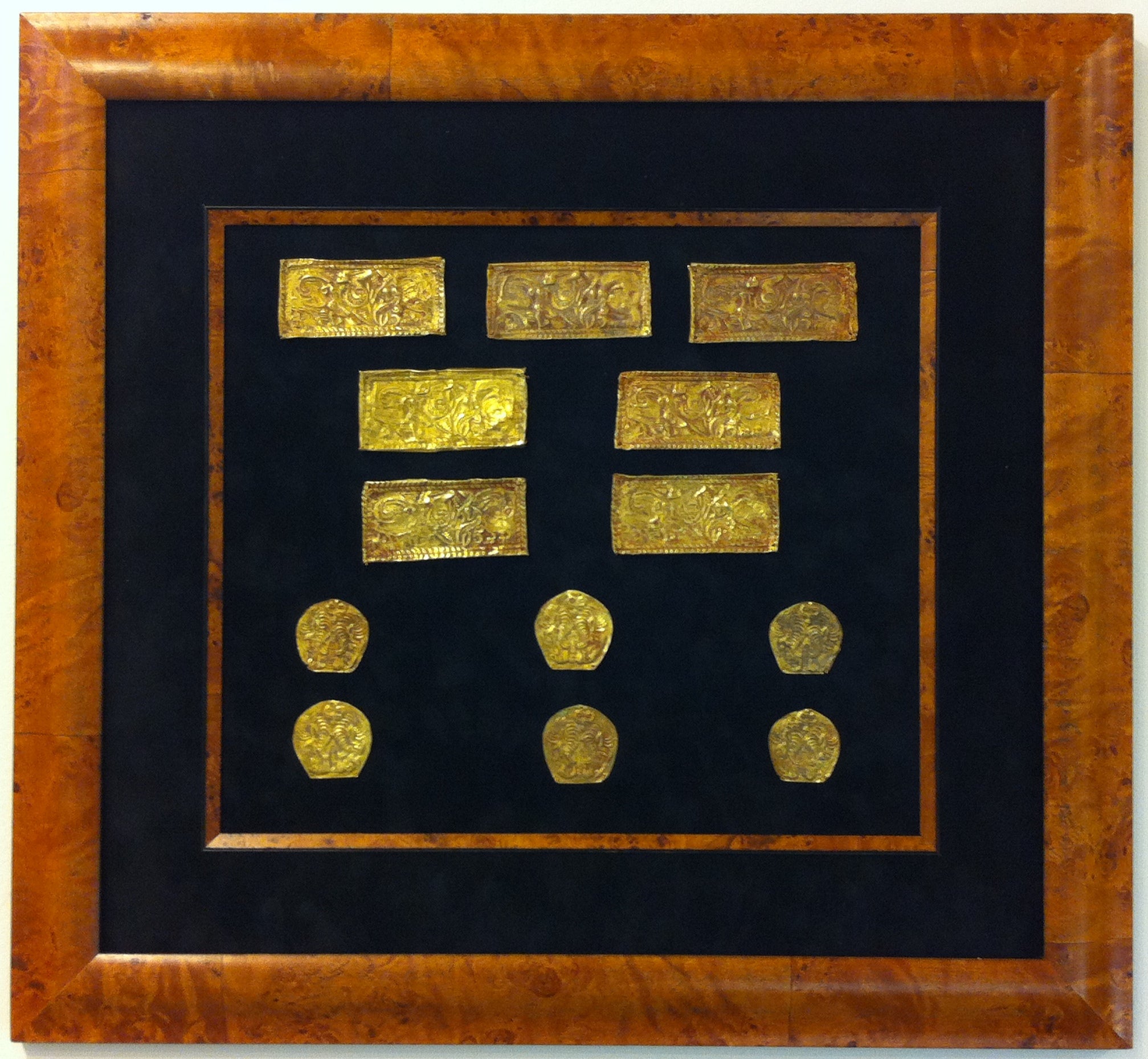 A Set of Ordos Culture Gold Plaques