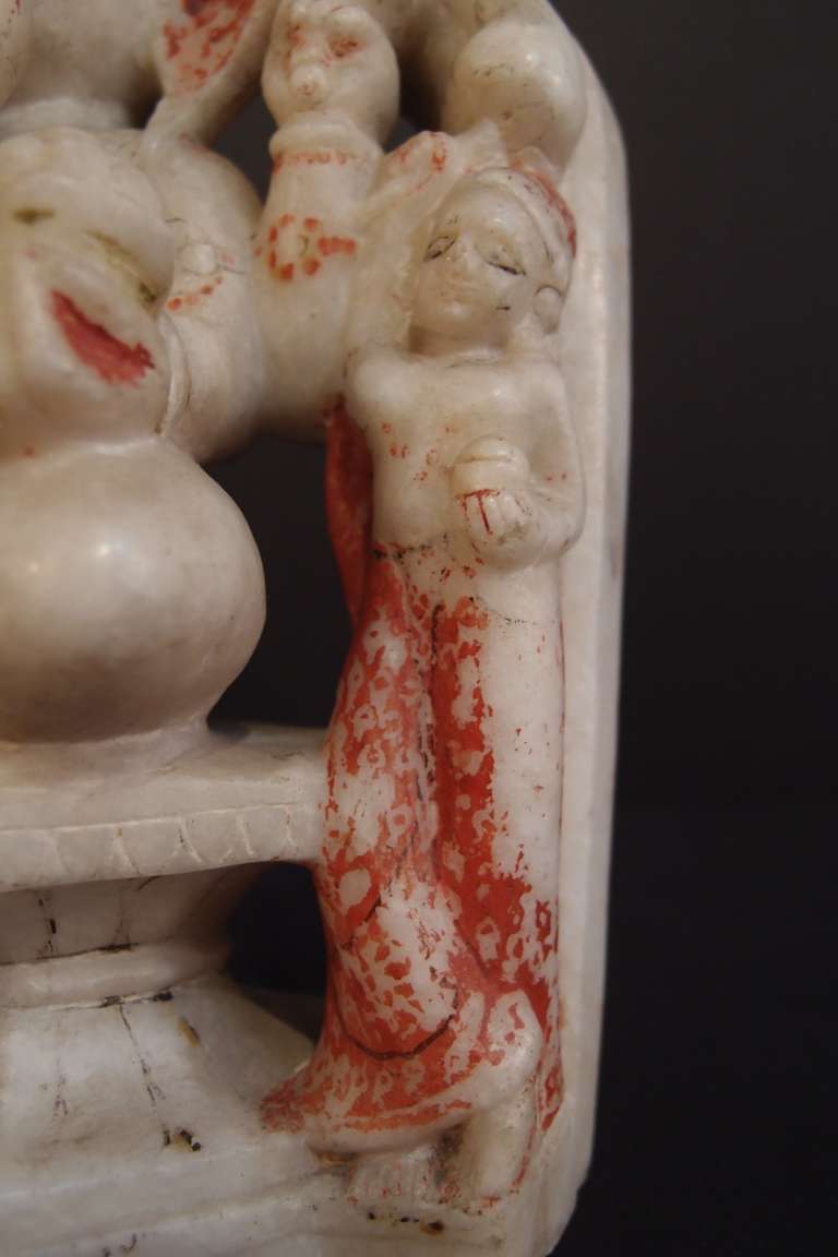 White Marble Figure of Ganesh 2
