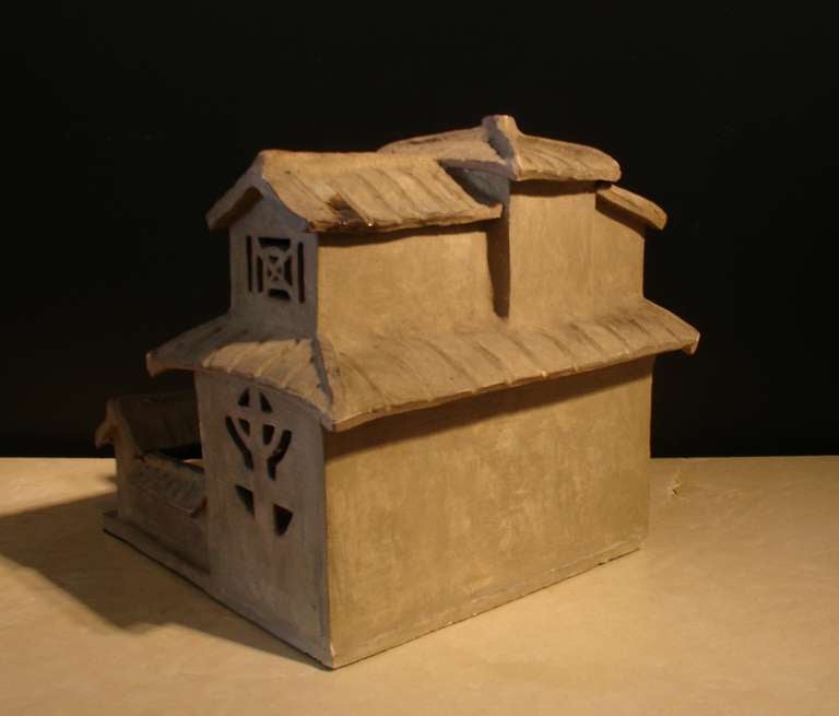 han dynasty wood huts
