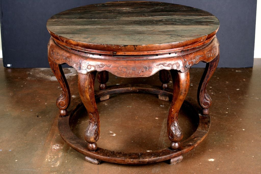 A Chinese Round Family Gathering Center Table