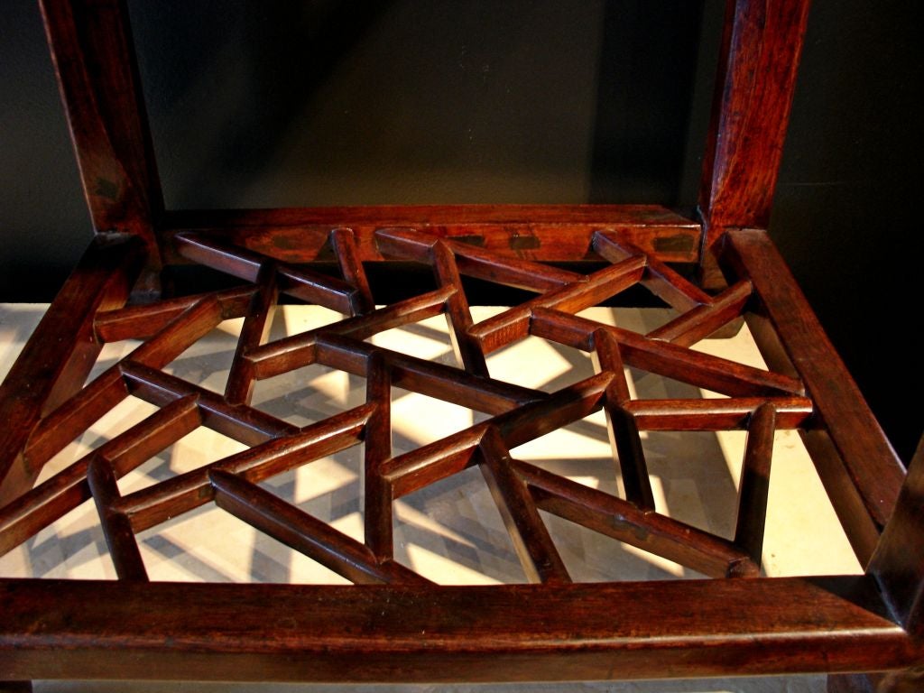 Joinery A Chinese Rosewood Tea or Incense Table