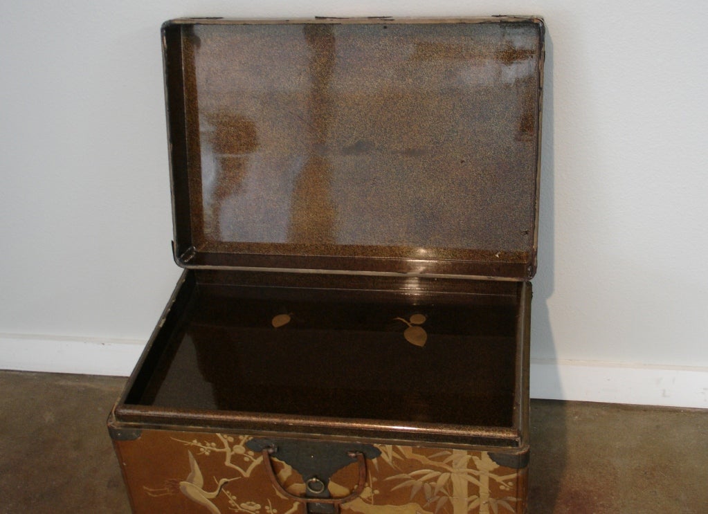 Mother-of-Pearl Japanese Lacquer Chest