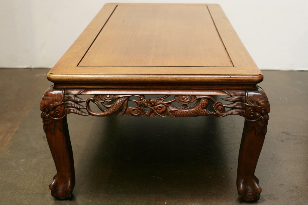 china wood coffee table