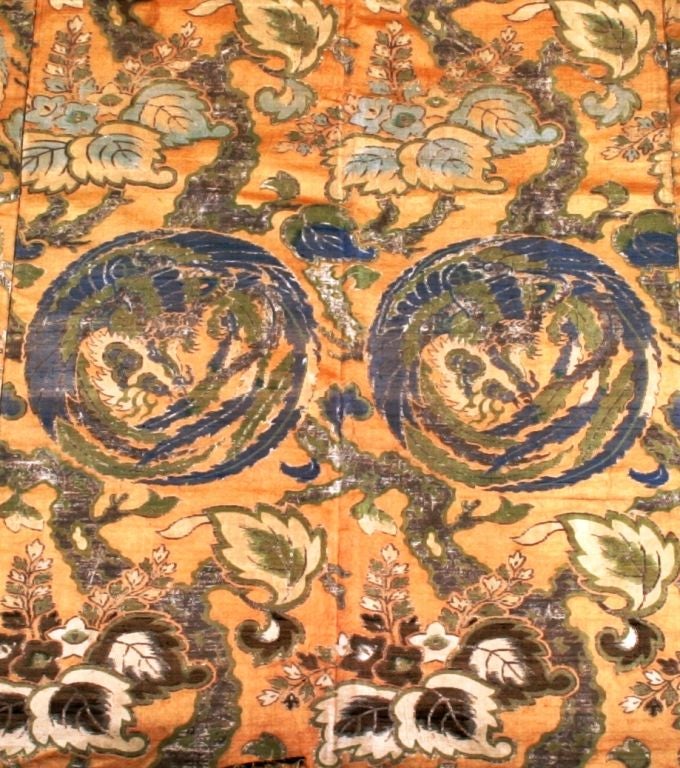 A Large Japanese Altar Cloth (Uchishiki)