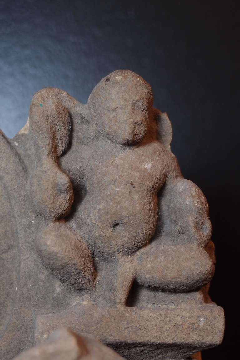 Indian Sandstone Carving of Vishnu, Madhya Pradesh, 10th-11th Century 1