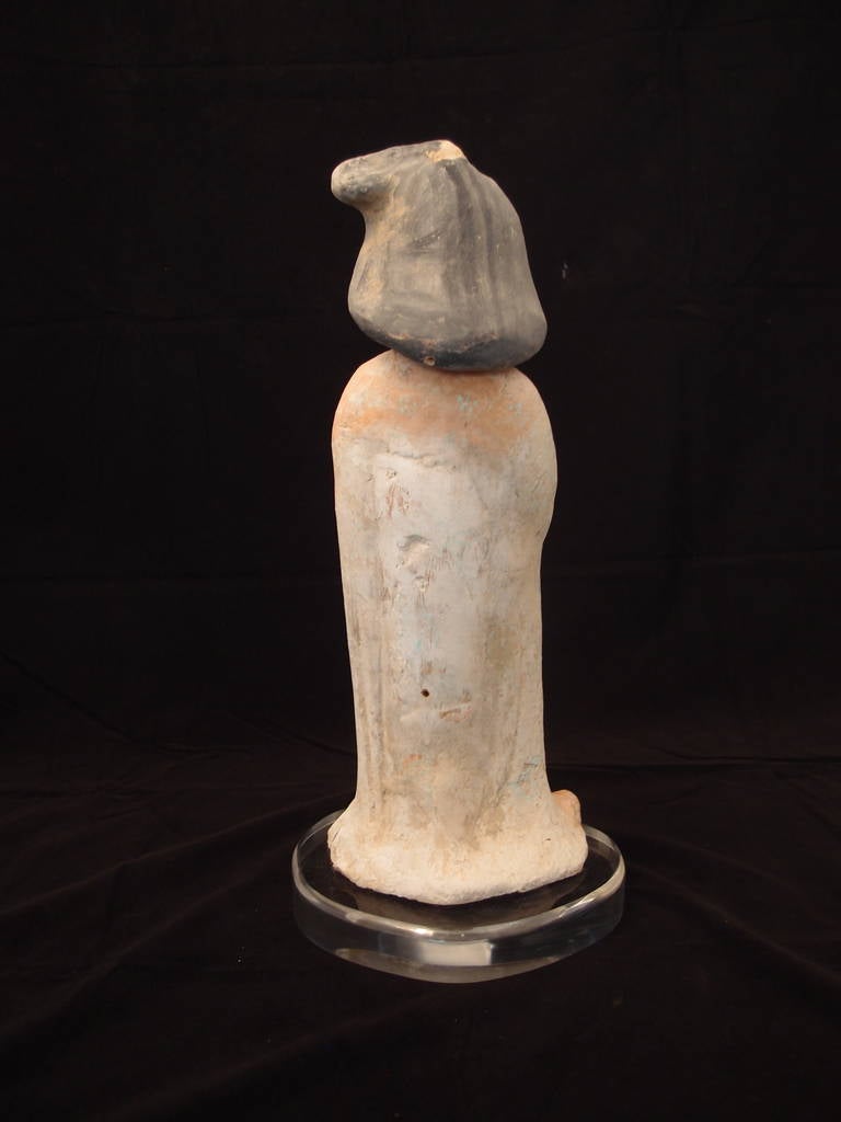 Dama de la corte de cerámica china de la Tang Dynasty Chino en venta