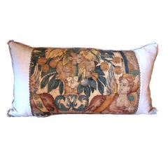 An Aubusson Tapesty Fragment Pillow
