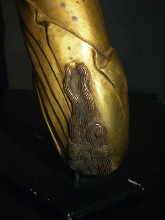 A Sino-Tibetan Gilt Bronze Arm of the Bodhisattva Tara 2