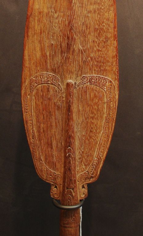 Carved Three Oceanic Paddles