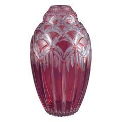 VAL ST LAMBERT Glass Vase
