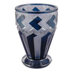 VAL ST LAMBERT Glass Vase
